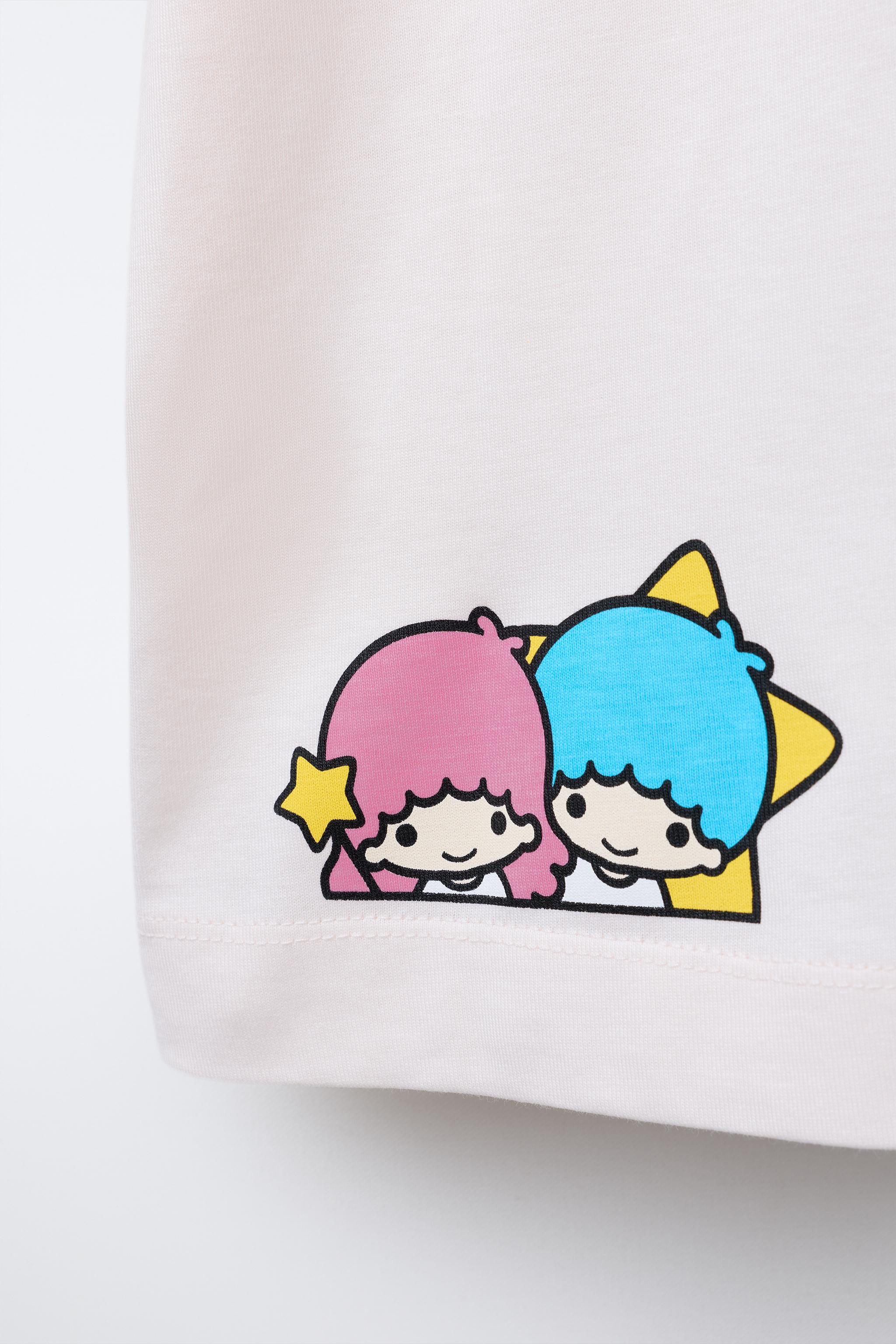 T-SHIRT LITTLE TWIN STARS © SANRIO